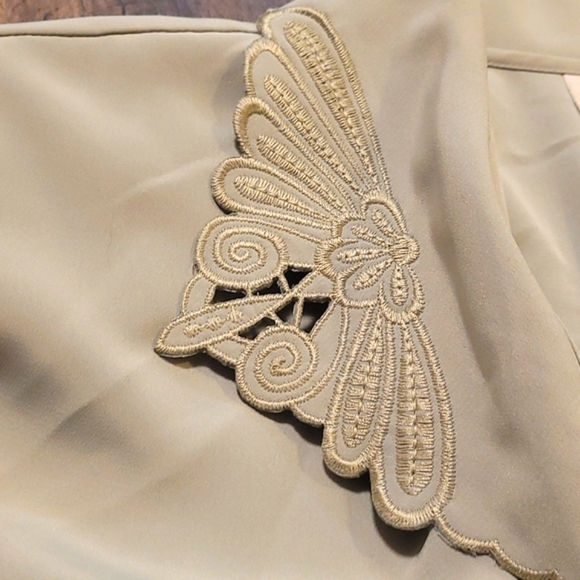 Vintage pastel green blouse - Picture 6 of 7